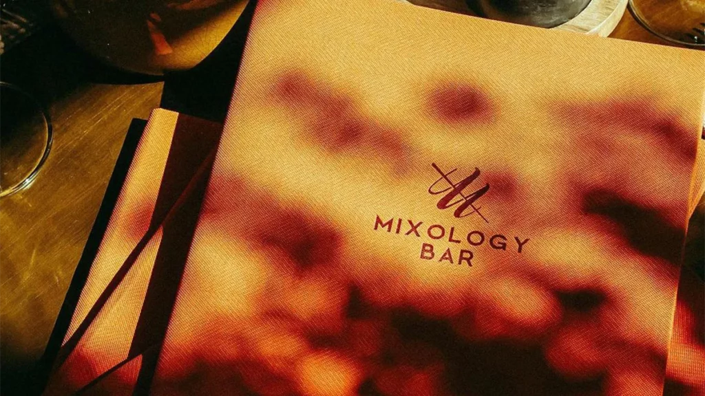 mixology menu